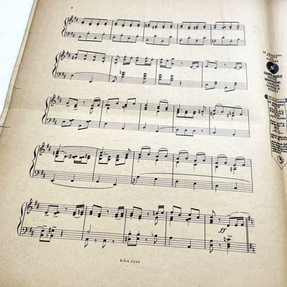 1920s - Vintage Sheet Music - Ah! Madame! Humpa! Humpa! Humpa! One-Step - Maurice Chevalier - Yvonne Vallée - Francis Salabert - French Pop