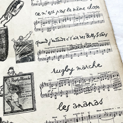 1920s - Vintage Sheet Music - Ah! Madame! Humpa! Humpa! Humpa! One-Step - Maurice Chevalier - Yvonne Vallée - Francis Salabert - French Pop