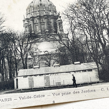 1910s - Historic Paris Val-de-Grâce Postcard - Architectural Landmark - French Vintage Paper Ephemera - Collectible Art Print 