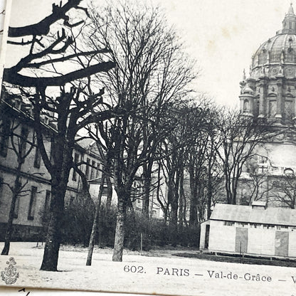 1910s - Historic Paris Val-de-Grâce Postcard - Architectural Landmark - French Vintage Paper Ephemera - Collectible Art Print 