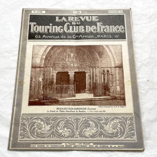 1920s - La Revue du Touring Club de France - Vintage French Magazine - Travel, Tourism & Automobilia - Original Issue