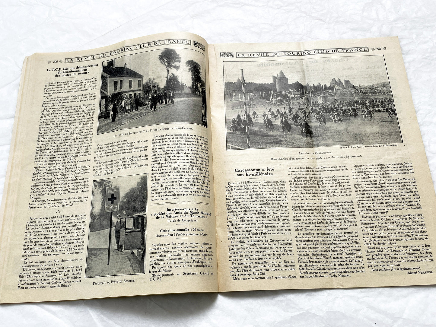 1920s - La Revue du Touring Club de France - Vintage French Magazine - Travel, Tourism & Automobilia - Original Issue