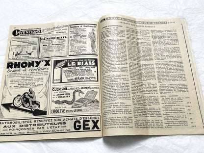 1920s - La Revue du Touring Club de France - Vintage French Magazine - Travel, Tourism & Automobilia - Original Issue