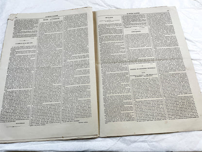 1860s - Stunning newspaper "Le monde illustré" with beautiful engravings - French newspaper from 1867 - 16 pages