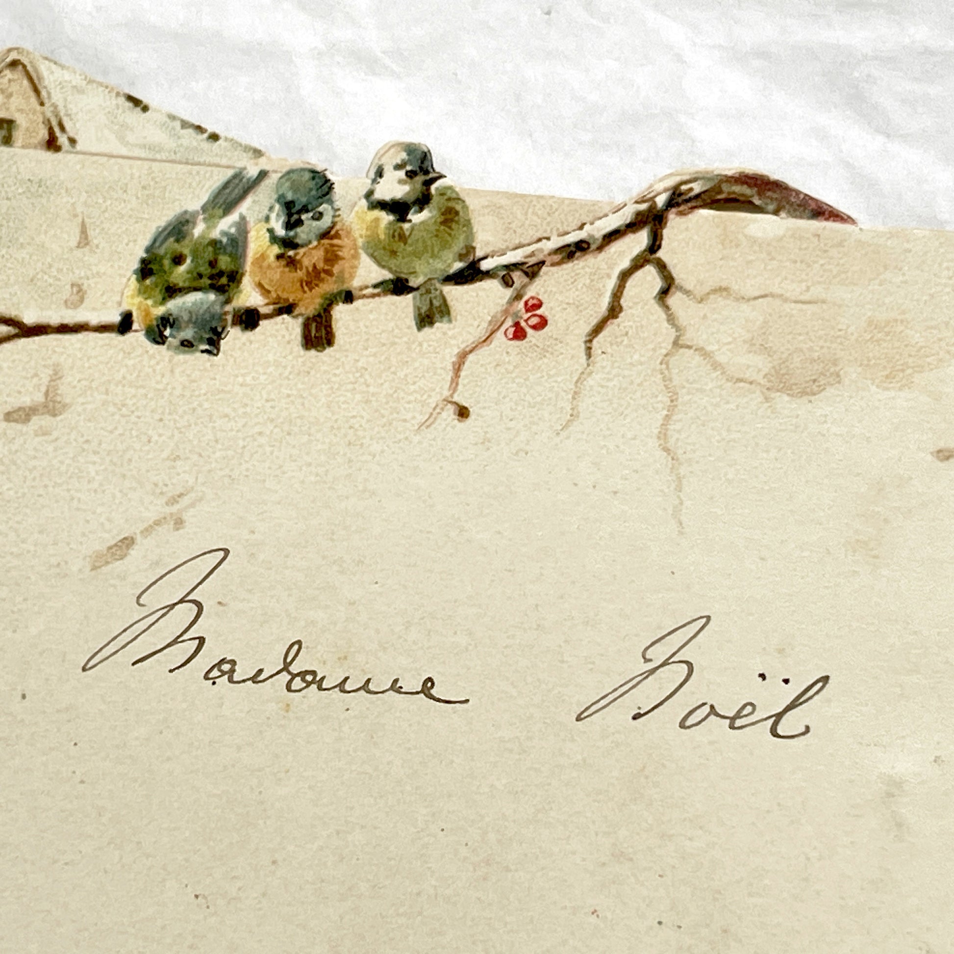 1900s - Antique French Handwritten Dinner Menu Card - Elegant Parisian Cuisine - Historical Ephemera - Vintage Fine Dining Invitation