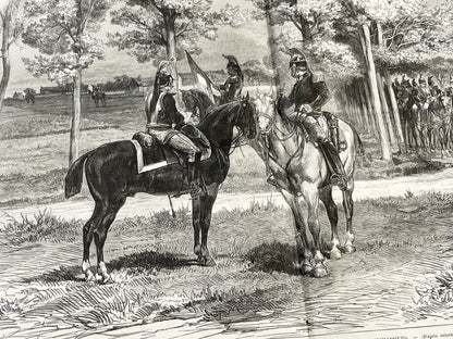 1870s - Stunning newspaper "Le monde illustré" with beautiful engravings - French newspaper from 1872 - 16 pages