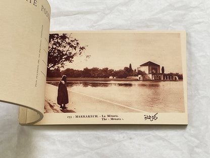 1920s - Marrakesh Heliogravure Postcard Booklet - Vintage Morocco Travel Souvenir - Photography - Historic African City Scapes and Culture