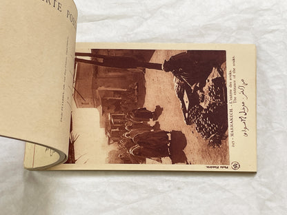 1920s - Marrakesh Heliogravure Postcard Booklet - Vintage Morocco Travel Souvenir - Photography - Historic African City Scapes and Culture