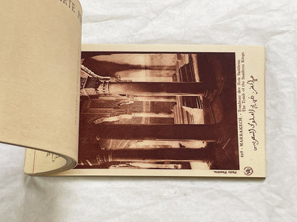 1920s - Marrakesh Heliogravure Postcard Booklet - Vintage Morocco Travel Souvenir - Photography - Historic African City Scapes and Culture
