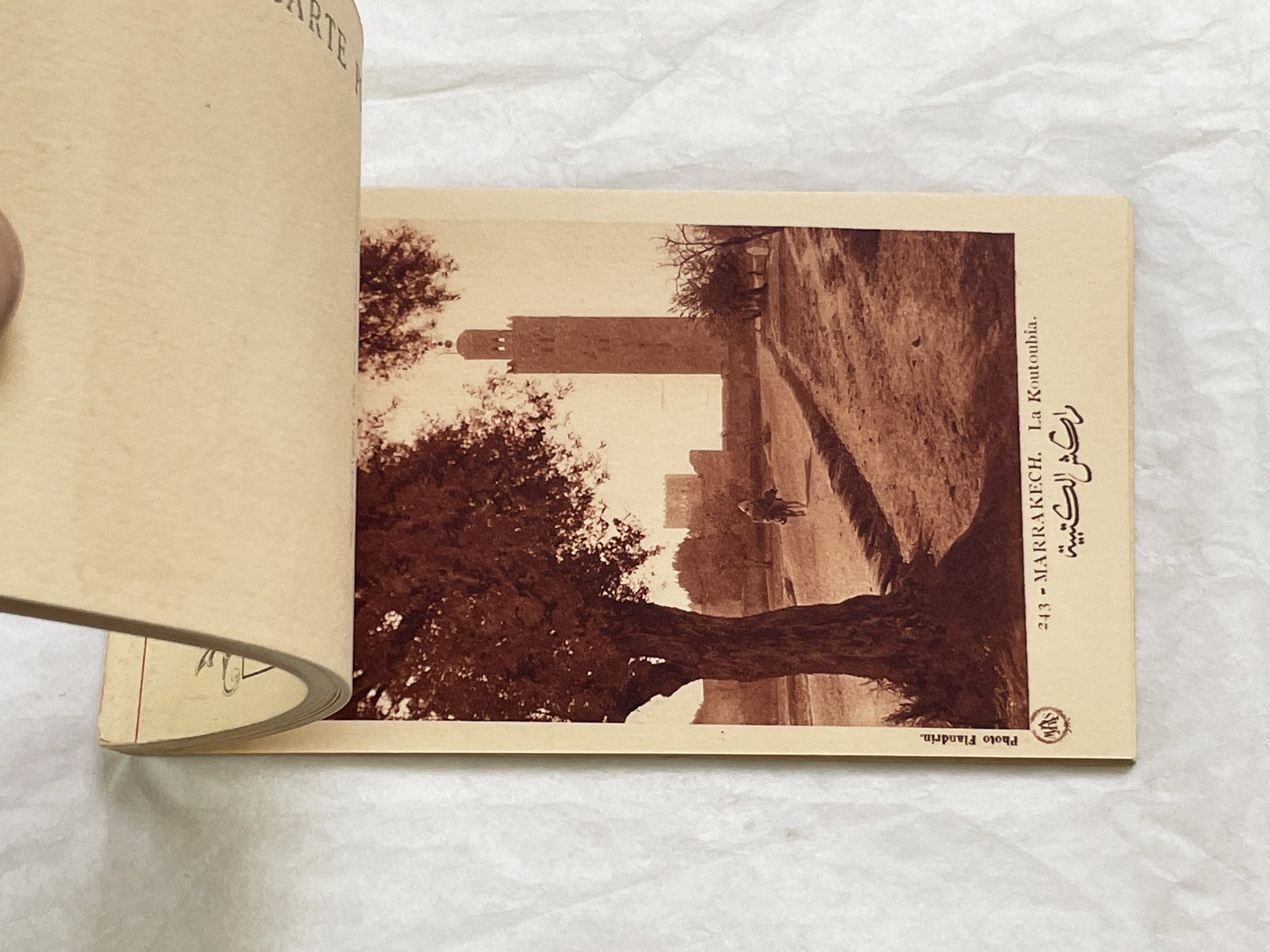 1920s - Marrakesh Heliogravure Postcard Booklet - Vintage Morocco Travel Souvenir - Photography - Historic African City Scapes and Culture