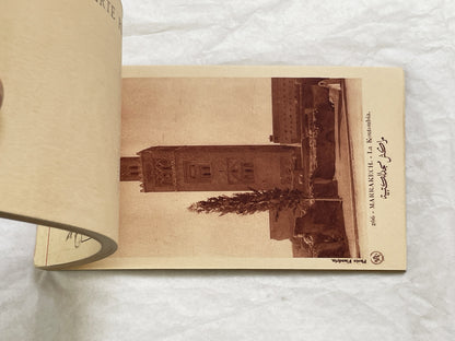 1920s - Marrakesh Heliogravure Postcard Booklet - Vintage Morocco Travel Souvenir - Photography - Historic African City Scapes and Culture