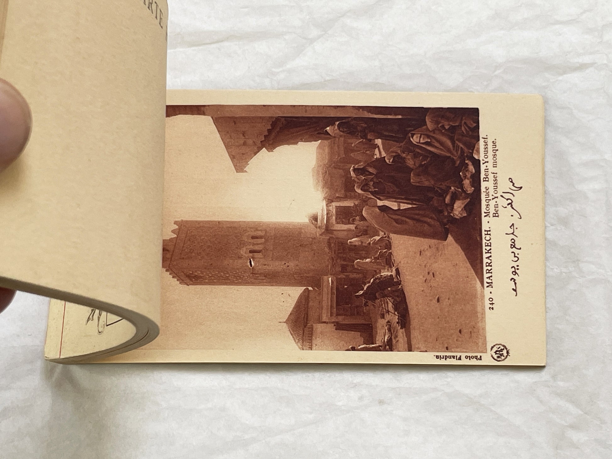 1920s - Marrakesh Heliogravure Postcard Booklet - Vintage Morocco Travel Souvenir - Photography - Historic African City Scapes and Culture