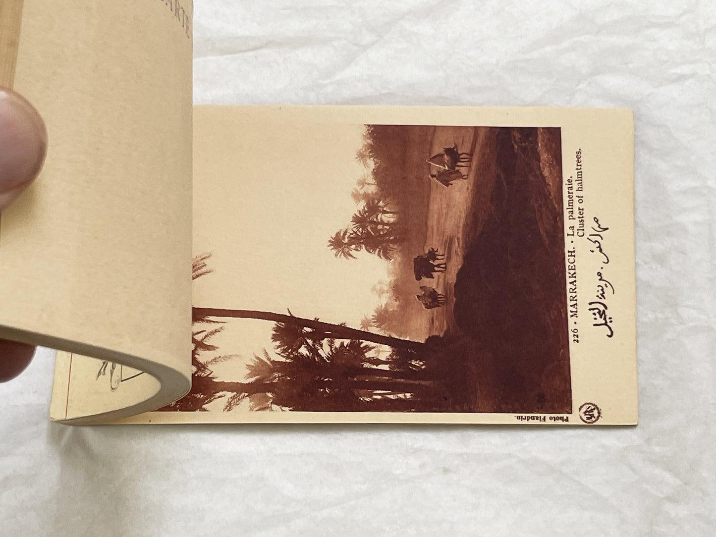 1920s - Marrakesh Heliogravure Postcard Booklet - Vintage Morocco Travel Souvenir - Photography - Historic African City Scapes and Culture