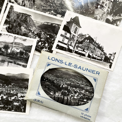 1930s - 20 Vintage French Photo - Pont-en-Royans and Lons-le-Saunier - Scenic Views - Historical French Photography Collection
