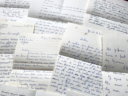 1960s - 20 letters sent to a French doctor during 1960s - The letters he received came from his family, other doctors or chess enthusiasts.
