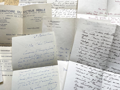 1960s - 20 letters sent to a French doctor during 1960s - The letters he received came from his family, other doctors or chess enthusiasts