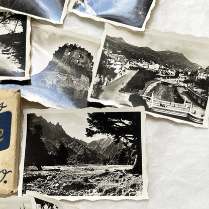 1940s - Vintage Black And White Photographs Auvergne France - Historic French Landscape Photo Collection - G.D.O. Travel Series A