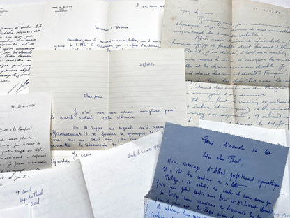 1960s - 20 letters sent to a French doctor during 1960s - The letters he received came from his family, other doctors or chess enthusiasts