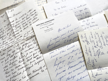 1960s - 20 letters sent to a French doctor during 1960s - The letters he received came from his family, other doctors or chess enthusiasts