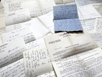 1960s - 20 letters sent to a French doctor during 1960s - The letters he received came from his family, other doctors or chess enthusiasts