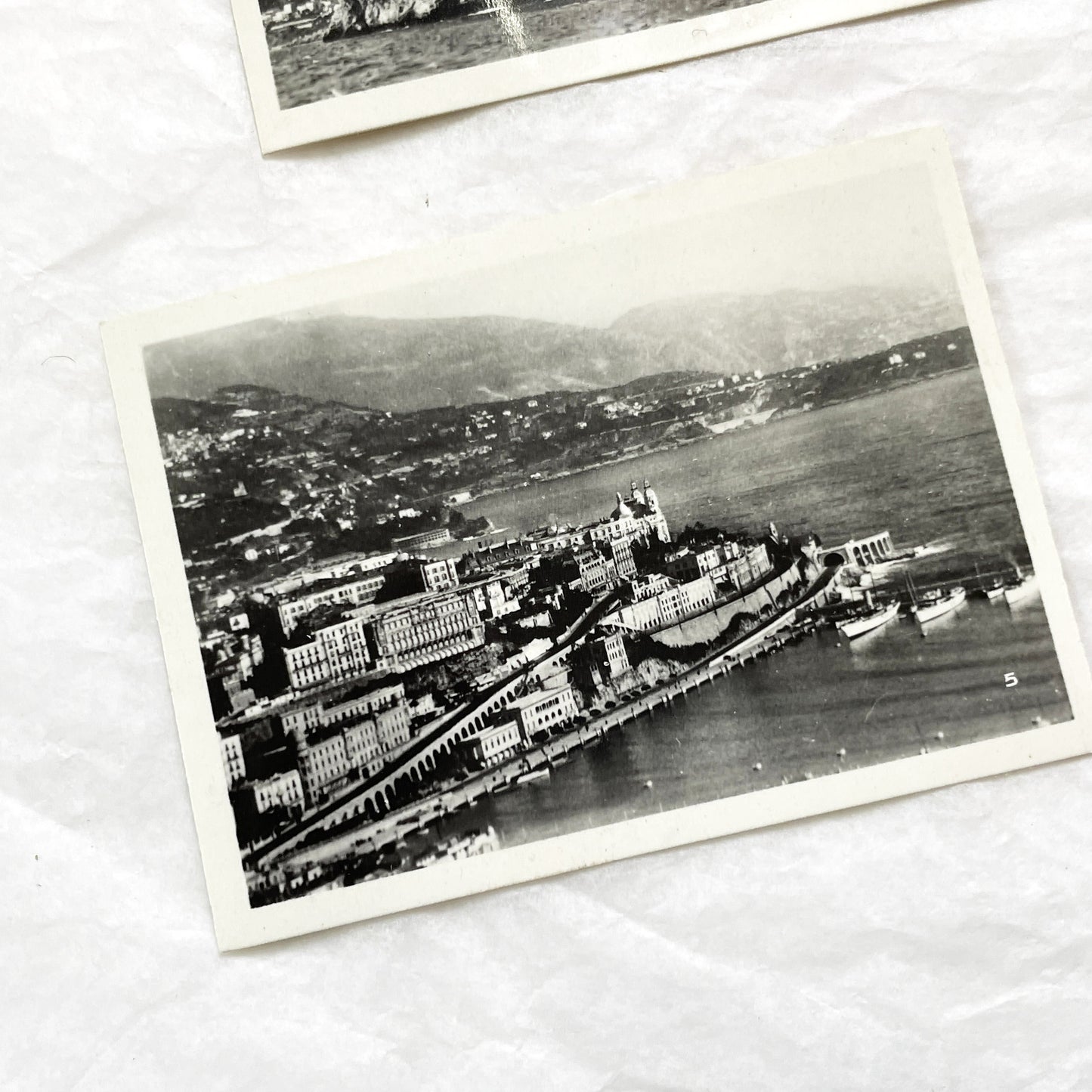 1930s - Vintage Monte-Carlo Monaco Souvenir Photo Postcard Set - Cote D'Azur Travel Memento - Historic Black & White Views