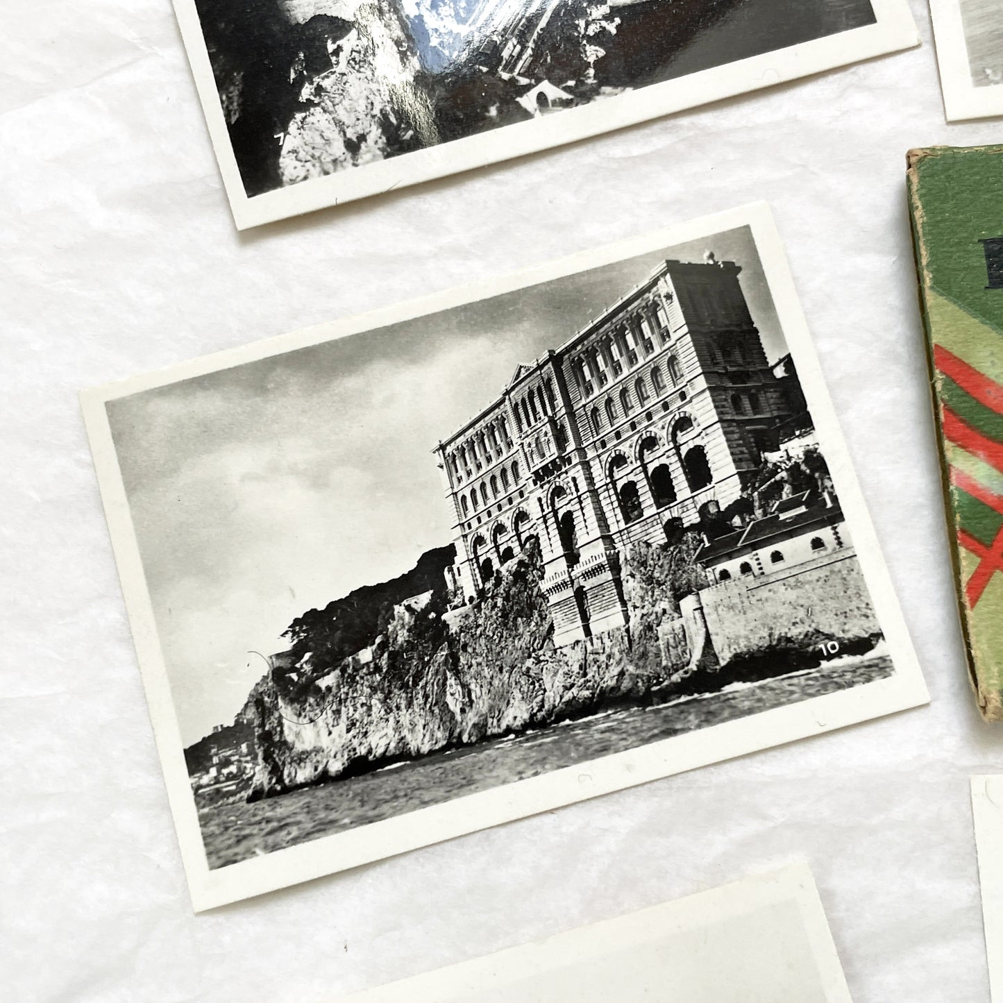 1930s - Vintage Monte-Carlo Monaco Souvenir Photo Postcard Set - Cote D'Azur Travel Memento - Historic Black & White Views