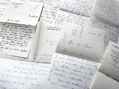 1960s - 20 letters sent to a French doctor during 1960s - The letters he received came from his family, other doctors or chess enthusiasts
