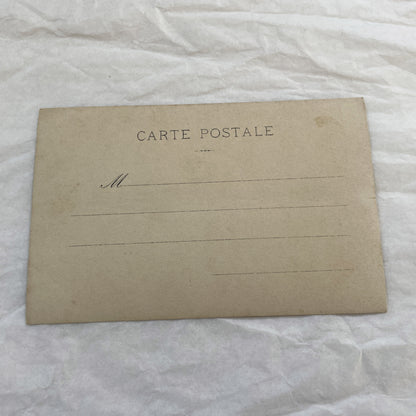 1900s - Antique French Postcard - Humorous Dressed Baby Baron Portrait - Bowler Hat - Cane - Whimsical Fashion Satire - Paris
