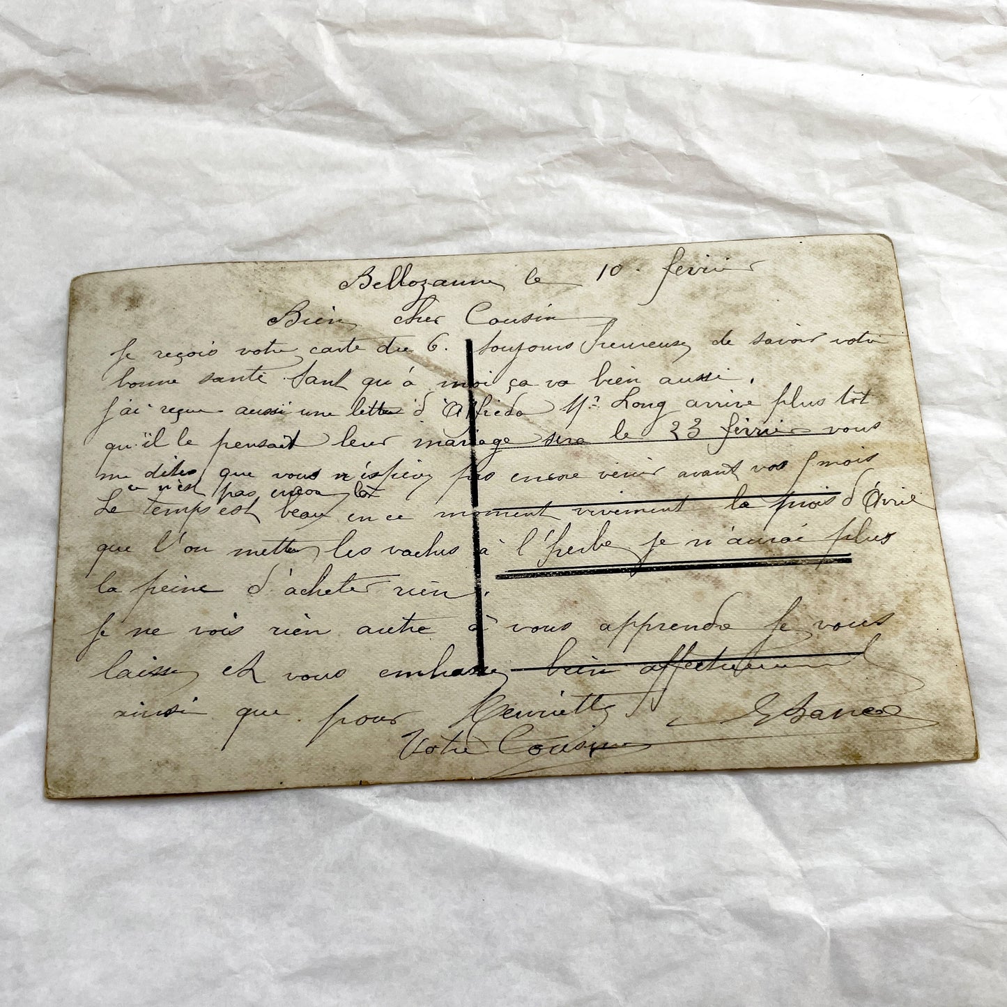 1910s - Vintage Postcard - Hand-Tinted Portrait - Elegant Woman Pink Dress - Flowers Bouquet - Sentimental Art Print - Suzy Series 392