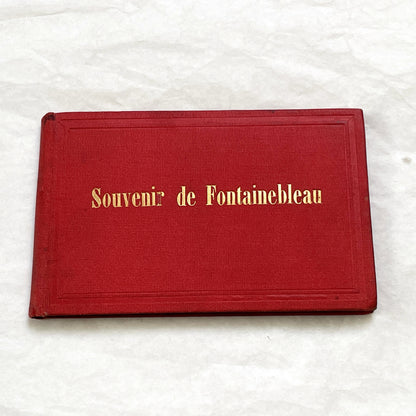 1900s - Vintage Photo Album - Souvenir of Fontainebleau Palace and Forest Views - Historic French Landmark Photography Collection