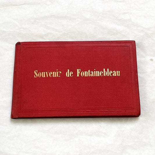1900s - Vintage Photo Album - Souvenir of Fontainebleau Palace and Forest Views - Historic French Landmark Photography Collection