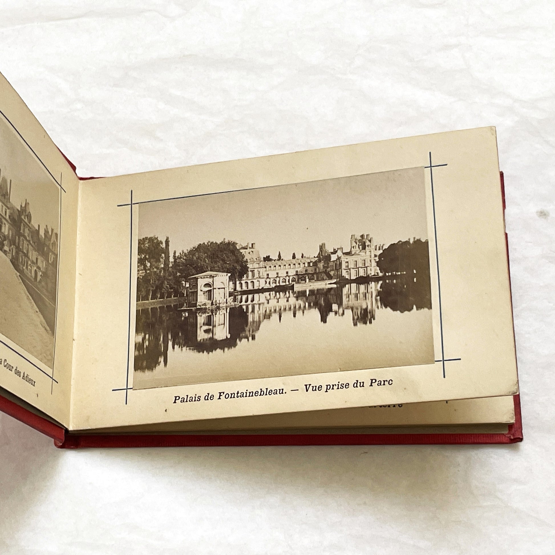 1900s - Vintage Photo Album - Souvenir of Fontainebleau Palace and Forest Views - Historic French Landmark Photography Collection