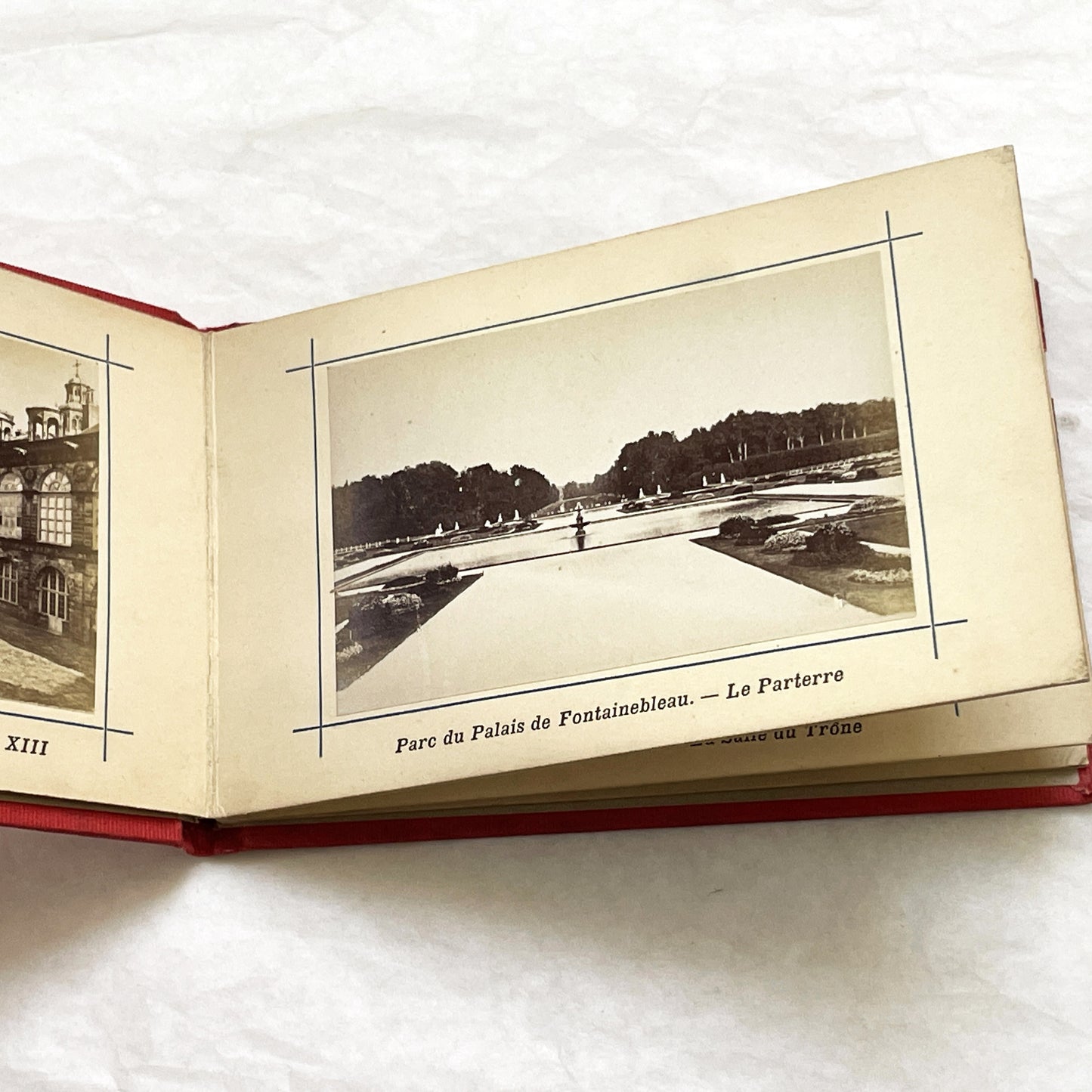 1900s - Vintage Photo Album - Souvenir of Fontainebleau Palace and Forest Views - Historic French Landmark Photography Collection