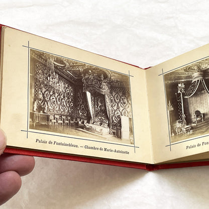 1900s - Vintage Photo Album - Souvenir of Fontainebleau Palace and Forest Views - Historic French Landmark Photography Collection
