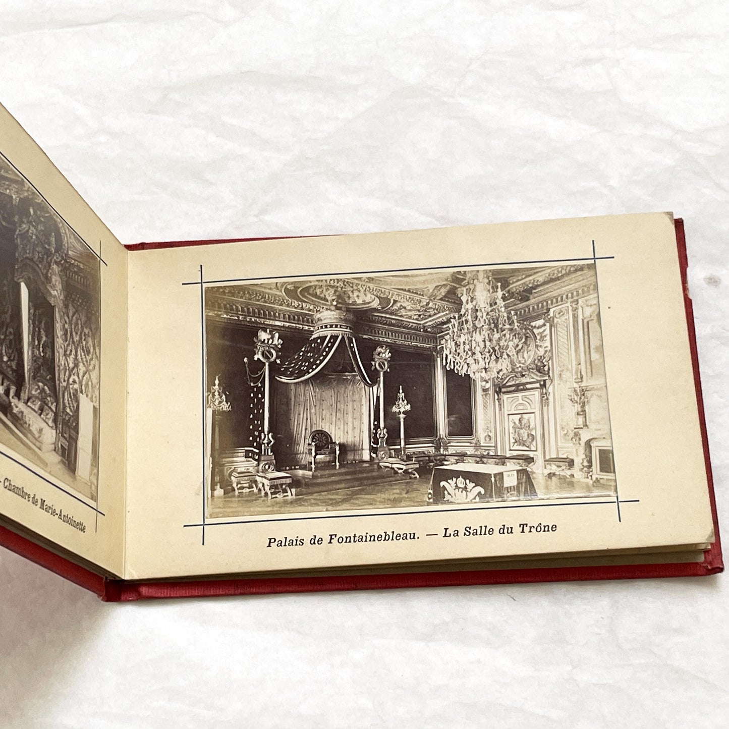 1900s - Vintage Photo Album - Souvenir of Fontainebleau Palace and Forest Views - Historic French Landmark Photography Collection