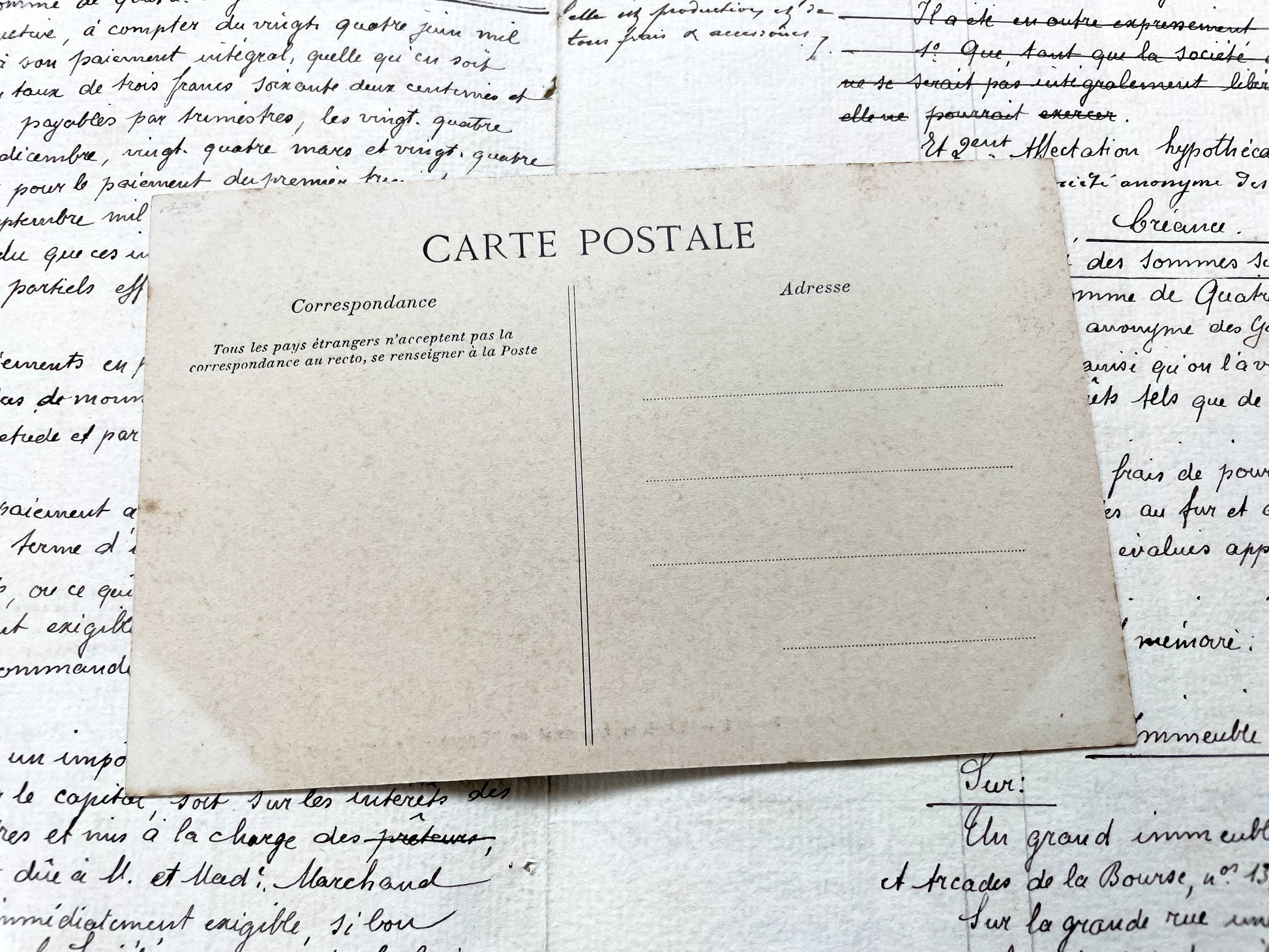 1910s - Paris Opera House Vestibule - French Landmark Architecture Postcard - Grand Opéra Garnier Hall View - Vintage Black and White