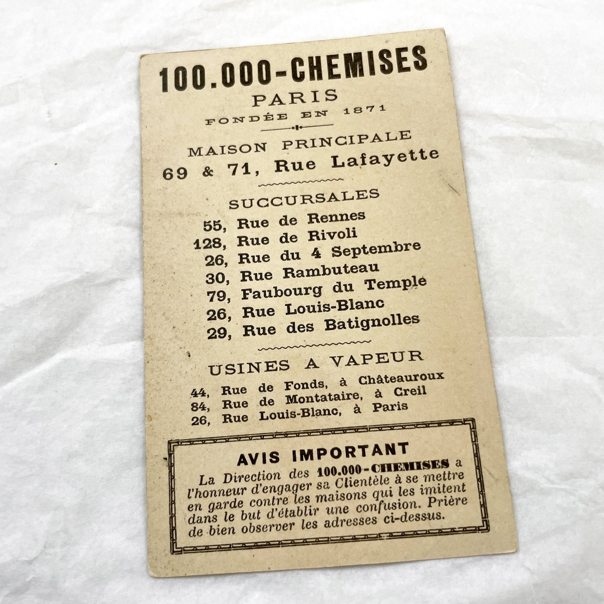 Late 19th - Two Chocolat Revillon Advertising Trade Cards - Antique French Chromos - Concert Salutiste - La Soupe - Vintage Paper Ephemera.