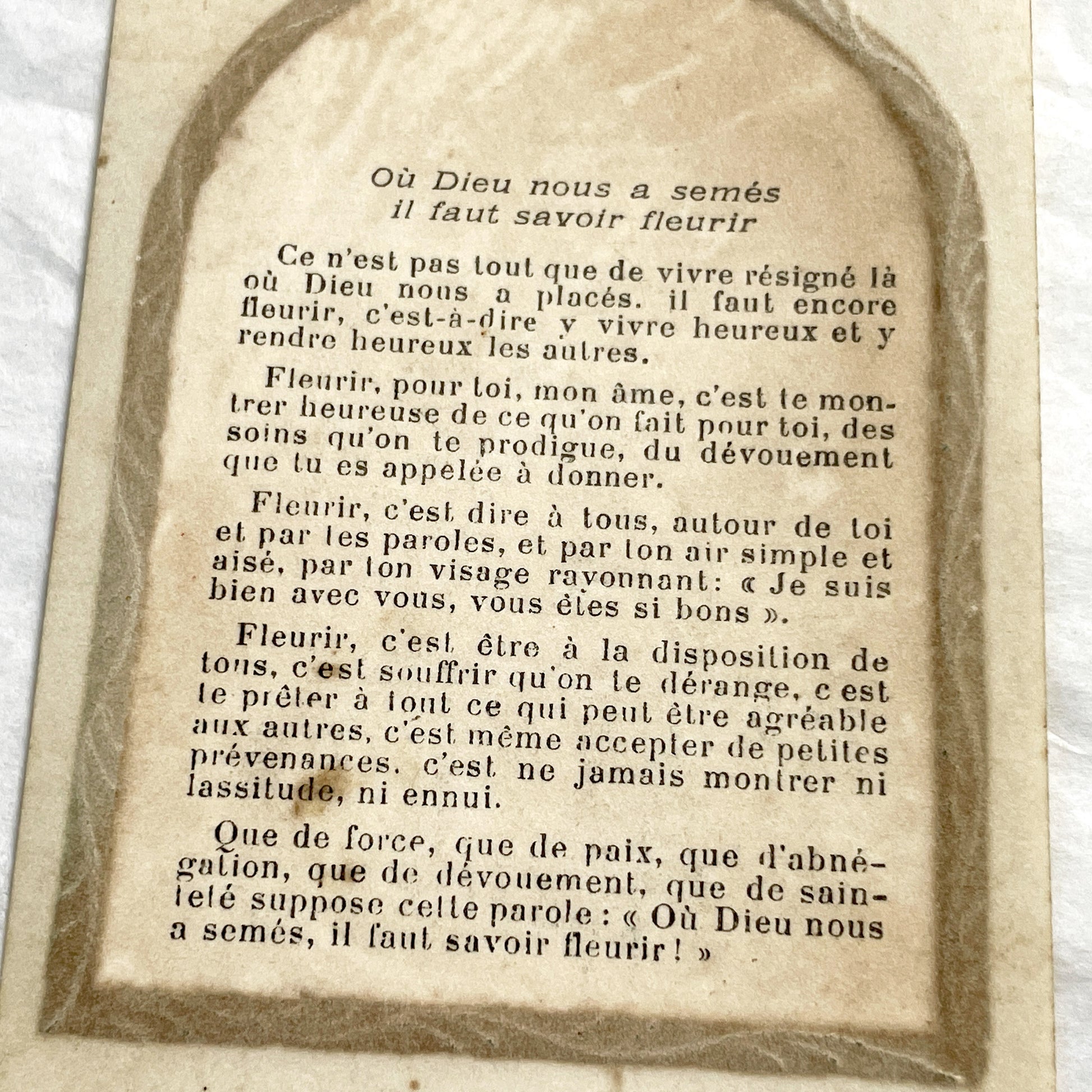 1900s - Vintage Religious Devotional Card - Madonna and Child with Angels - Antique French Prayer Card - Art Print