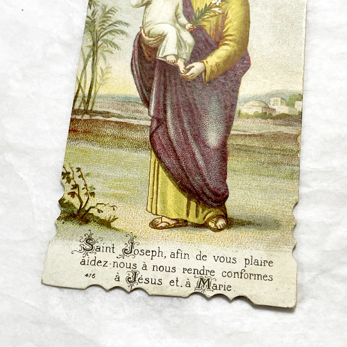 1900s - 2 Vintage French Religious Holy Cards - Jesus Devotional Ephemera - Catholic Prayer Art Collectibles - Antique Faith Keepsake