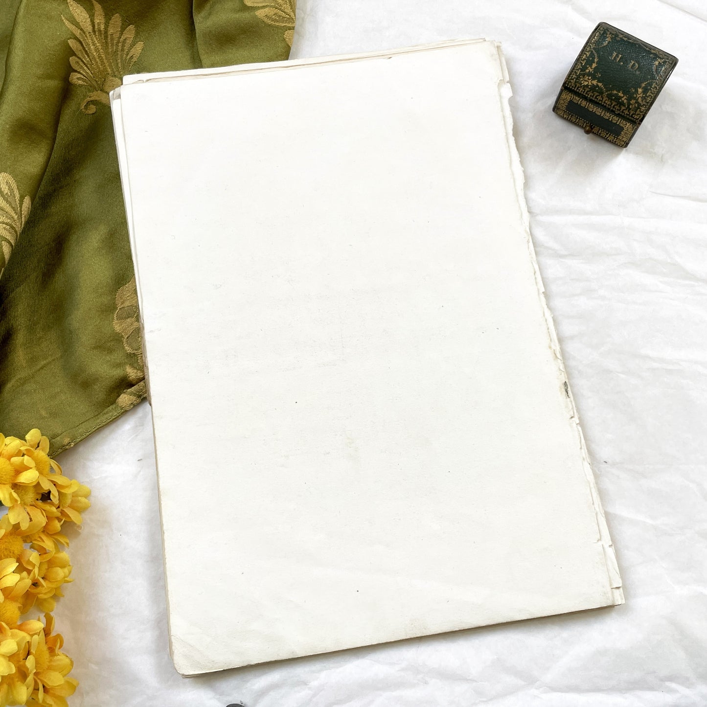 1850s - Exquisite French Fashion Plate from Journal des Demoiselles - Original Victorian Era Engraving - Elegant Ladies - Parisian Style