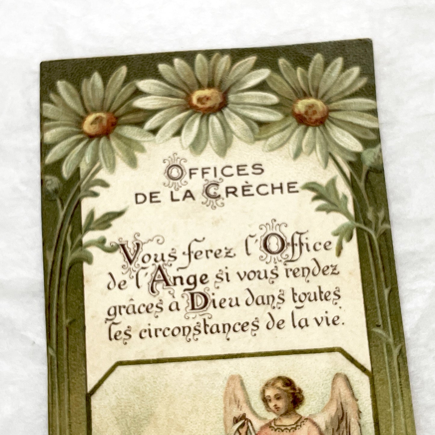 1900s - 2 Religious Holy Cards - Vintage Catholic Prayer Ephemera - First Communion - Baptism Keepsake - Antique Religious Art