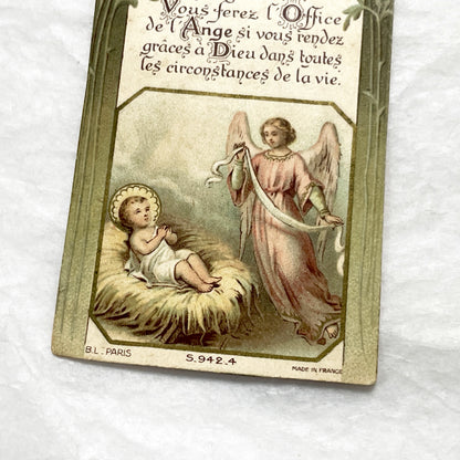 1900s - 2 Religious Holy Cards - Vintage Catholic Prayer Ephemera - First Communion - Baptism Keepsake - Antique Religious Art