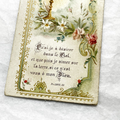 1900s - 2 Religious Holy Cards - Vintage Catholic Prayer Ephemera - First Communion - Baptism Keepsake - Antique Religious Art