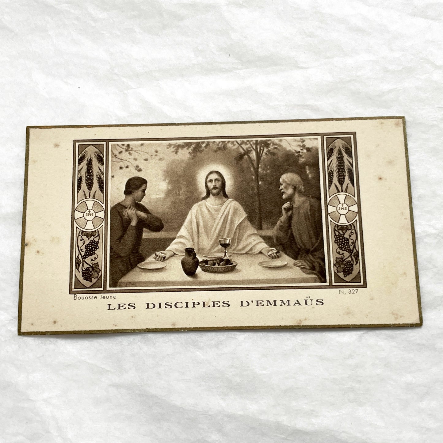 1910s - 2 Vintage Religious Holy Cards - Catholic Devotional Prints - First Communion Ephemera - Collectible Memorabilia - Historic Art