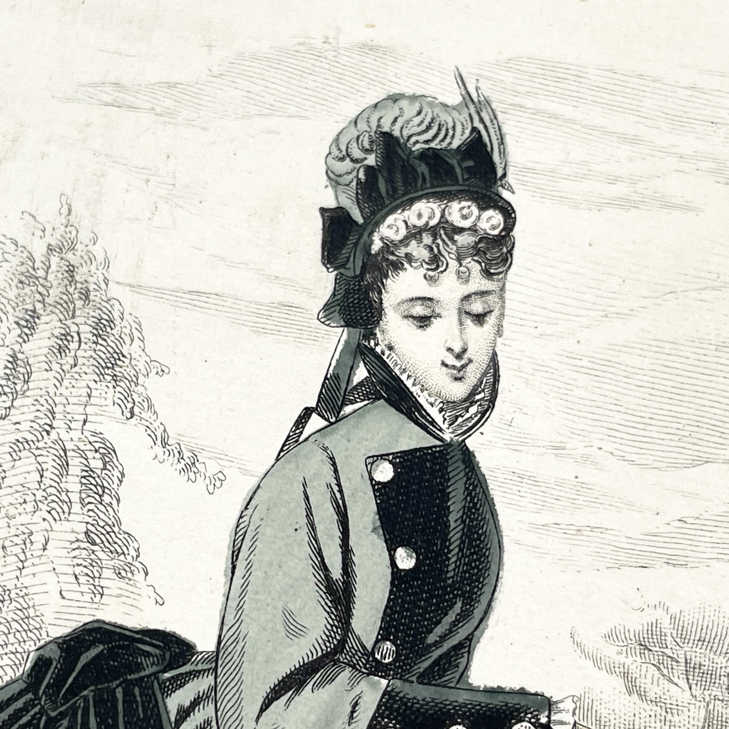 1880s - Original French Fashion Print - "Journal des Demoiselles" - Parisian Elegant Women and Girl Attire - Historic Costume