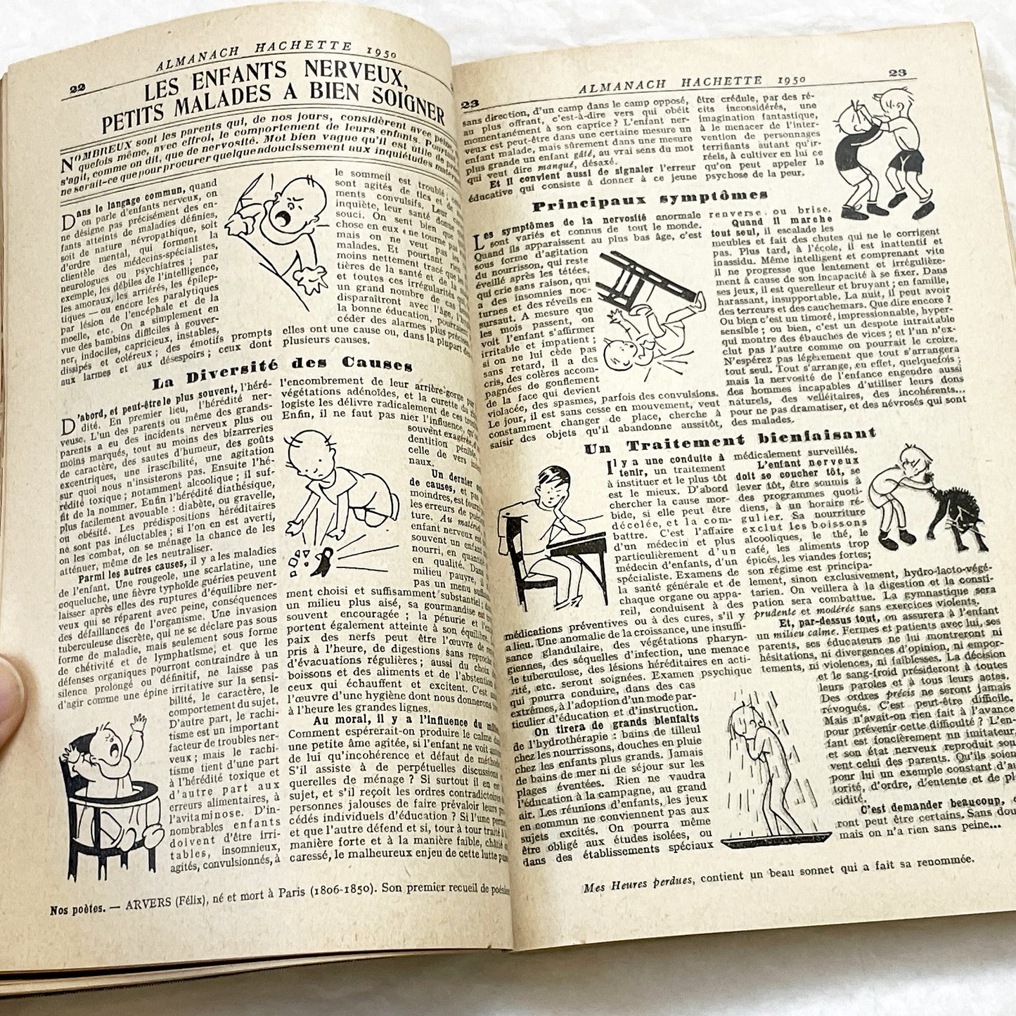 1950s – 300 Pages - Almanach Hachette – Vintage French illustrated almanac – Practical life & advertising encyclopedia