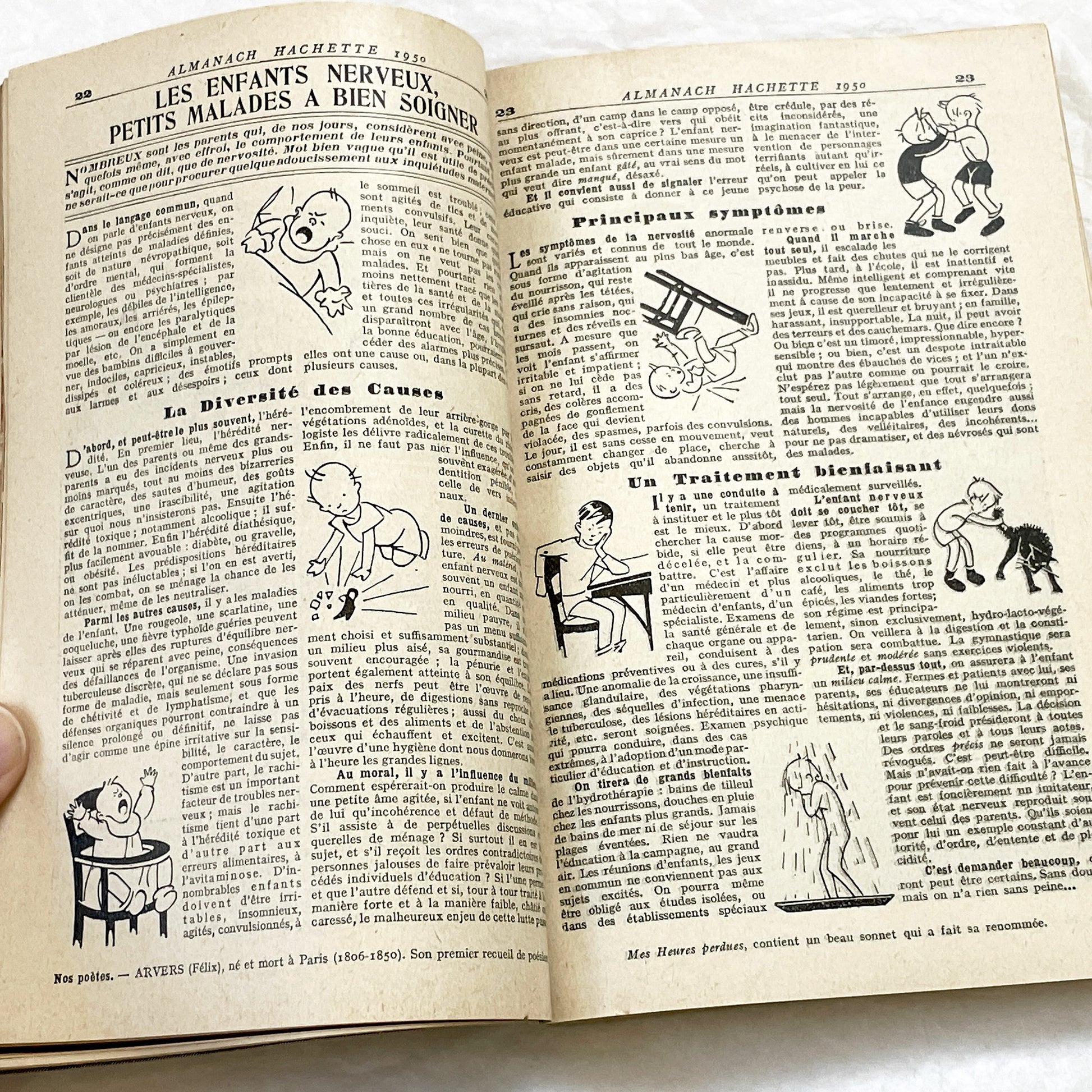 1950s – 300 Pages - Almanach Hachette – Vintage French illustrated almanac – Practical life & advertising encyclopedia