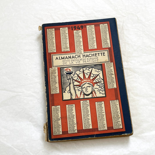 1940s – 300 Pages - Almanach Hachette – Vintage French illustrated almanac – Practical life & advertising encyclopedia