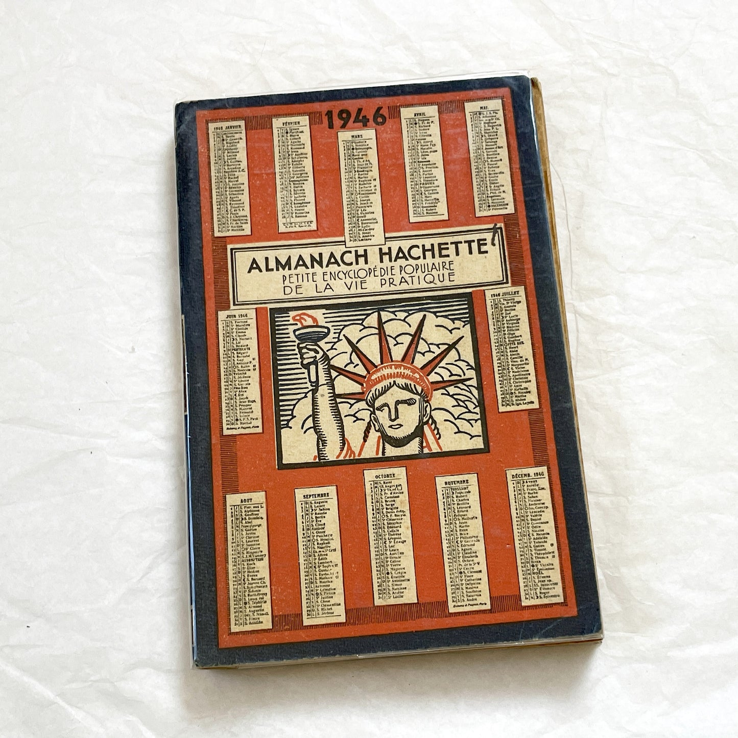 1940s – 300 Pages - Almanach Hachette – Vintage French illustrated almanac – Practical life & advertising encyclopedia