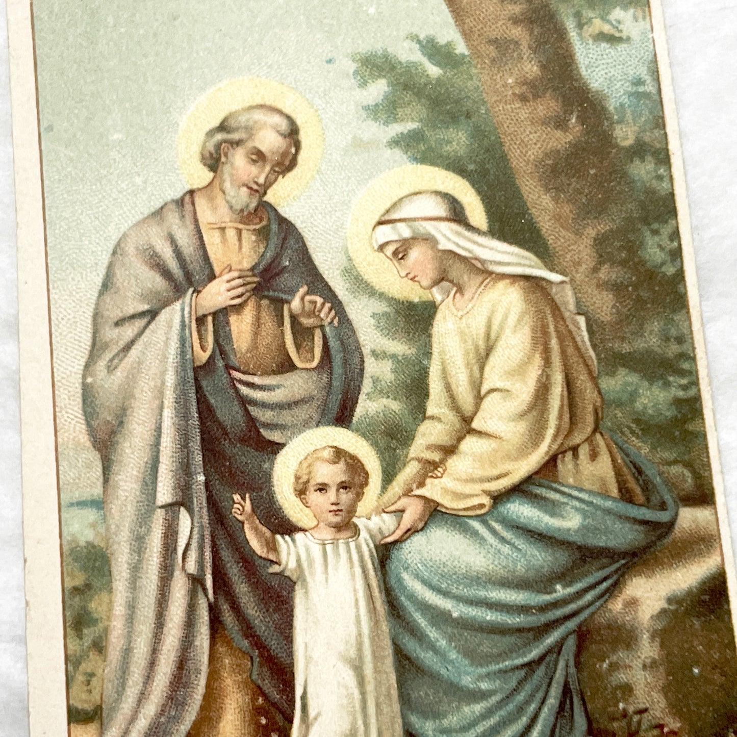 1920s - 3 Antique French Religious Holy Cards - First Communion - Sacred Art - Vintage Catholic Prayer Devotional Souvenirs